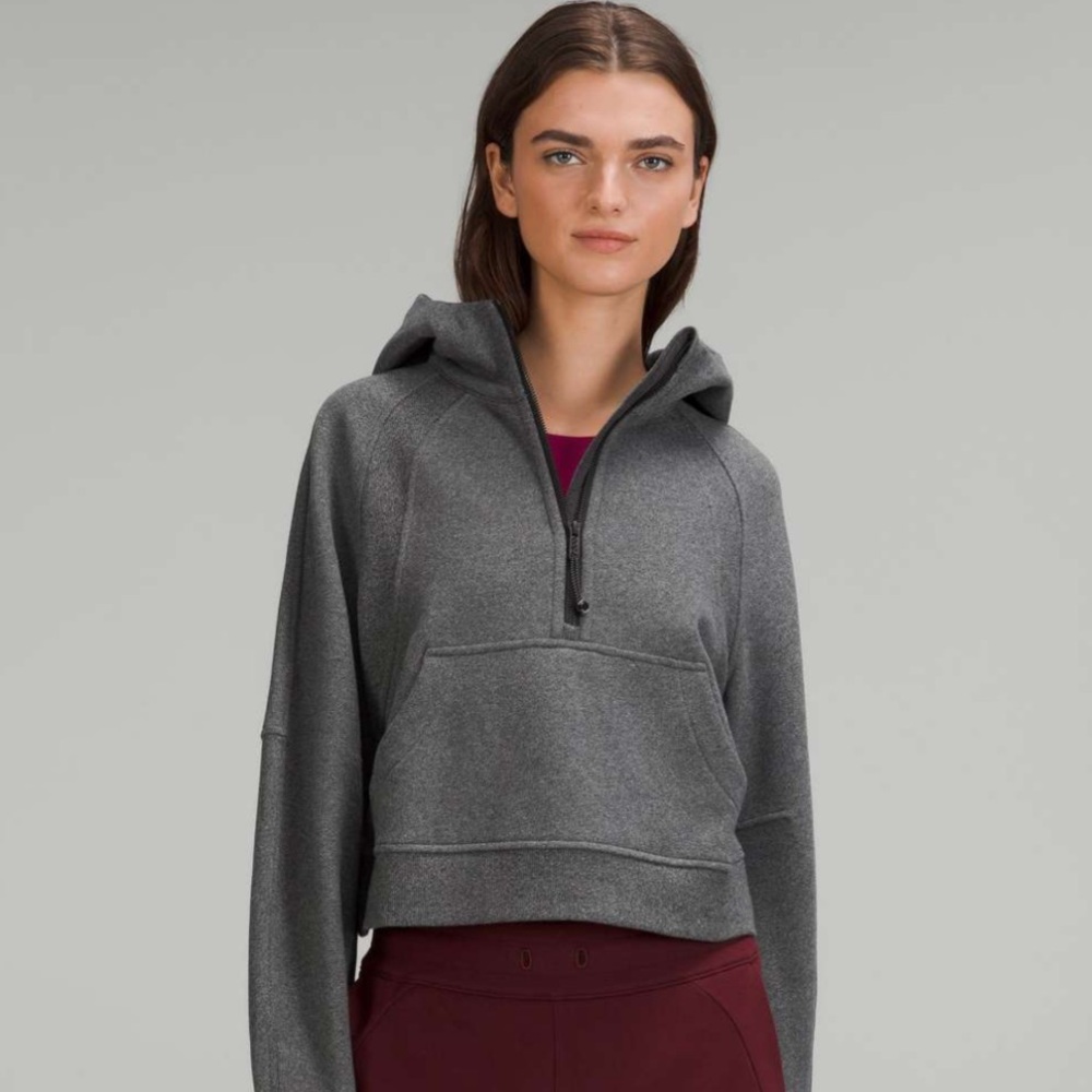 Lululemon scuba cropped Hoodie